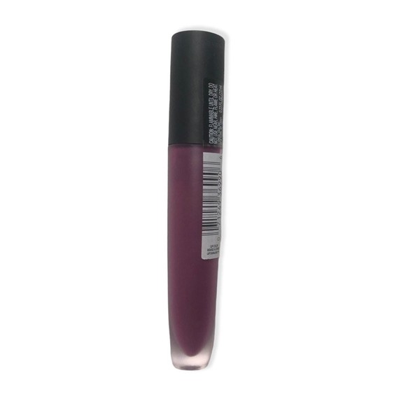 L'oreal Paris Rouge Signature Matte Liquid Lipstick Rebel Purple - Picture 2 of 3